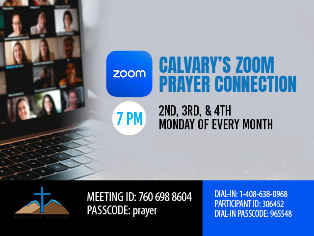 Zoom Calvary Connection 
